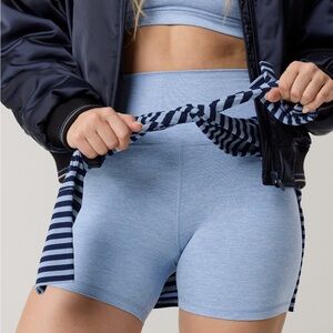 OFFLINE By Aerie The Hugger 5 inch Biker Shorts Monaco Blue